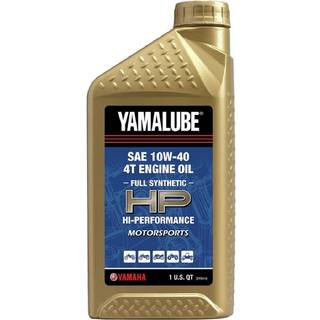 Yamaha Original OEM Yamalube LUB-10W40-FS-12 Hi Performance Fuld syntetisk 4t motorolie Yamalube OEM-1 Quart