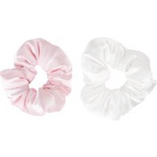 Brushworks Large Cloud Scrunchies Pink & White