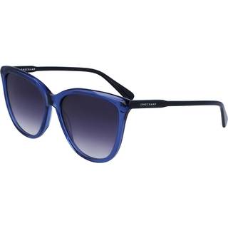 Longchamp LO718S 400 56 Solbriller Kvinder Blue - Transparent Blue - 56mm