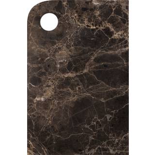 Mette Ditmer Marmor serveringsbakke medium 20x30 cm Brown
