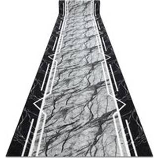 Gummibelægning 57 cm MARMOR, sten grå 57x270 cm