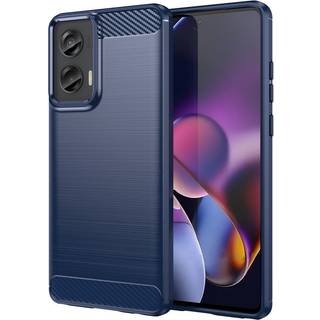 EIDERWOOD Motorola Moto G Stylus 5G (2024) Brushed Carbon Bagside Cover - Blå