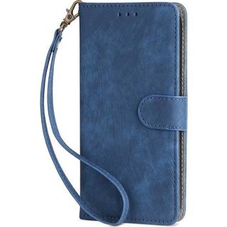 EIDERWOOD Motorola Moto G Stylus 5G (2024) Læder Flip Cover m. Pung & Strop - Blå