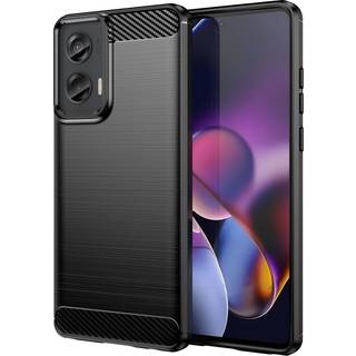 EIDERWOOD Motorola Moto G Stylus 5G (2024) Brushed Carbon Bagside Cover - Sort