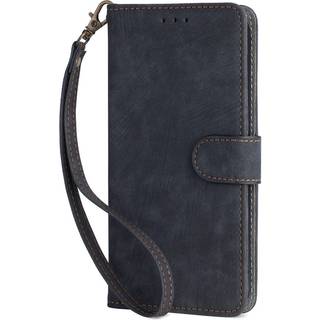 EIDERWOOD Motorola Moto G 5G (2024) Læder Flip Cover m. Pung & Strop - Sort