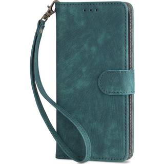 EIDERWOOD Motorola Moto G Stylus 5G (2024) Læder Flip Cover m. Pung & Strop - Grøn