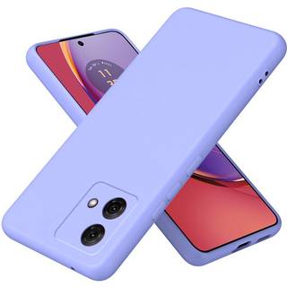 EIDERWOOD Motorola Moto G84 Liquid Silikone Bagside Cover - Lilla
