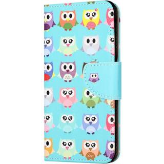 EIDERWOOD Motorola Moto G24 Power Læder Flip Cover m. Pung & Print - Ugler