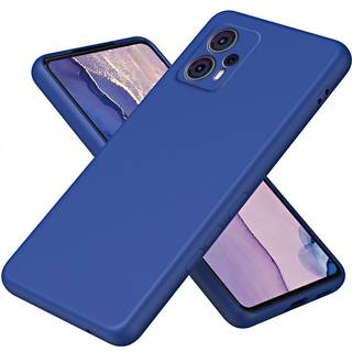 EIDERWOOD Motorola Moto G13 / G23 Liquid Silikone Bagside Cover - Blå