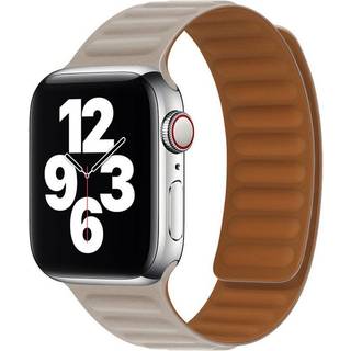 Lippa Apple Watch magnetisk læderrem 38/40/41, Navy Blå