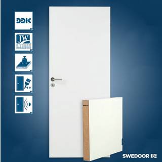 Massiv Swedoor, Stable GW, Hvid NCS S0502-Y, Advance-line, 72,5 X 200 - M8X20,5