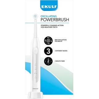 Ekulf PowerBrush white (1 stk)