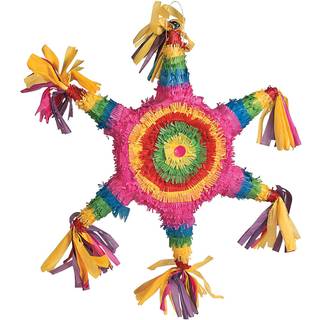 6 Point Star Pinata til Cinco de Mayo - Party Decor