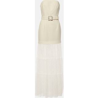 Rebecca Vallance Bridal Mirabella tulle and crÃªpe gown - white - XXL