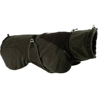 Wool dog jacket, unisex, dark teal, 65 -