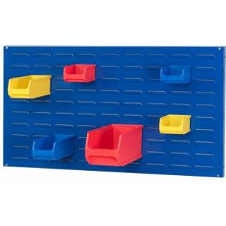 Systemplade 1000x500x20 mm BLÅ til Reolkasser 1.0/2.0/3.0