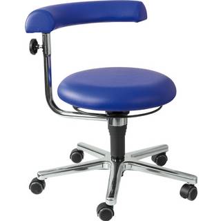 Lærestol blå 41-54 cm