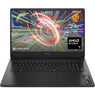 HP Omen 17 R7-8HS/16/512/4050 17,3" bærbar gaming computer - På lager i butik