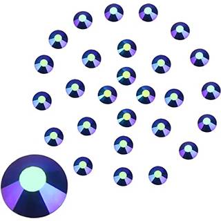 Jollin lim fix krystal fladback rhinestones glas diamantes perler til håndværk negl kunst håndværk dekorationer tøj sko 2,8 mm (ss10 2880pcs jet