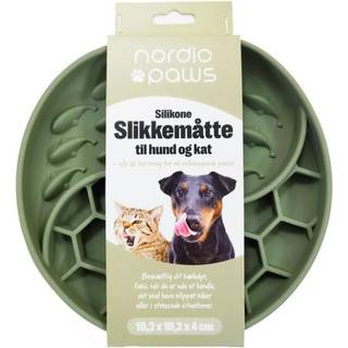 Slikkemåtte Slow 19x19 cm grøn