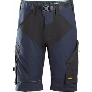 Snickers Workwear 6914 FlexiWork Håndværkershorts Navy/Sort Navy/sort