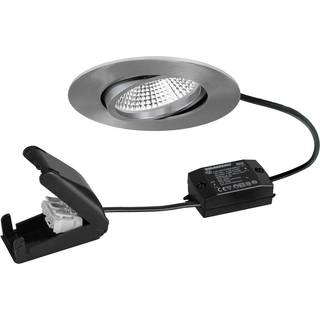 BRUMBERG Downlight BB23, Aluminium/grå/zink, Badeværelse, Aluminium,