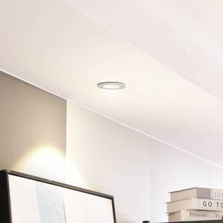 Arcchio LED-downlight Lirin, hvid, 2.700K Lirin Arcchio, dæmpbar, Hvid/opal, Stue/spisestue, Aluminium, Moderne