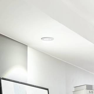 Arcchio LED-downlight Lirin, hvid, 4.000K Lirin Arcchio, dæmpbar, Hvid/opal, Stue/spisestue, Aluminium, Moderne