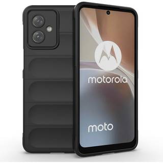 EIDERWOOD Motorola Moto G54 Fleksibelt Plastik Bagside Cover - Sort