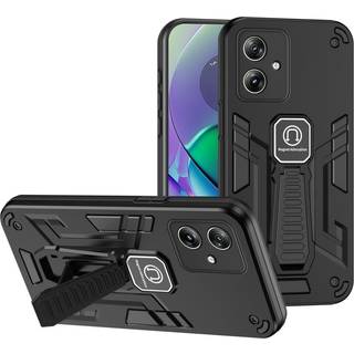 EIDERWOOD Motorola Moto G54 Håndværker Bagside Cover m. Kickstand - Sort