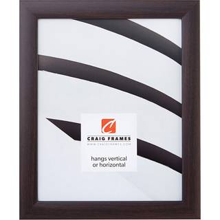 Craig Frames 23247778 20 af 27-tommer billedramme Glat indpakning Finish 1-tommer bred brasiliansk valn?dbrun