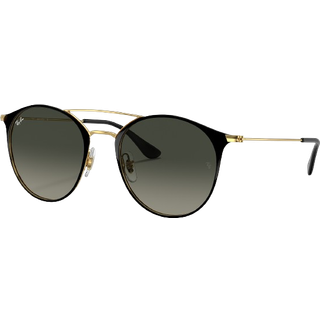 Ray - Ban Unisex RB3546 187/71 Solbriller Metal Sort Grå Pantos Normal Skygge