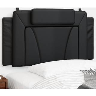 Gavlpude Kunstlæder - Sort / 100 cm