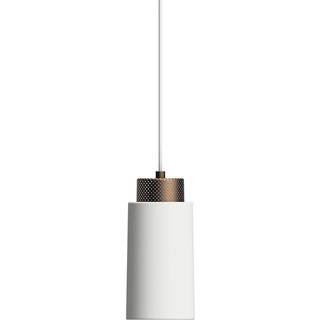 Edge Pendel - Small - Mat Hvid/Bronze - Herstal