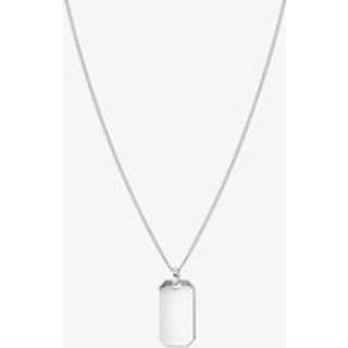 Nomination Semper Con Me Engravable Rectangle Necklace - Silver - 42cm