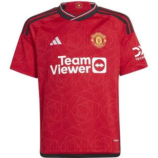 Manchester United 23/24 Kids hjemmebanetrøje - Team Collegiate Red - 164