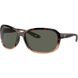 Costa Del Mar Seadrift Polarized 911404 58 Solbriller Mænd Brun - Shiny Gradient Transparent Brown Tortois - 58mm
