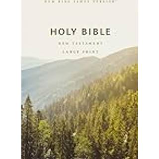 NKJV Large Print Outreach New Testament Bible, Scenic Softcover, Comfort Print