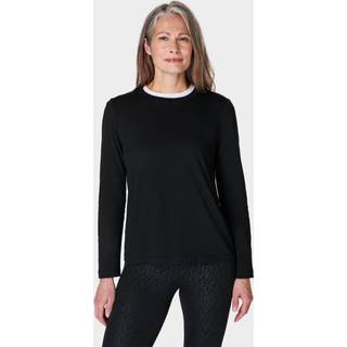 Sweaty Betty Sweaty Betty Black Chrome Essential Long Sleeve T-Shirt