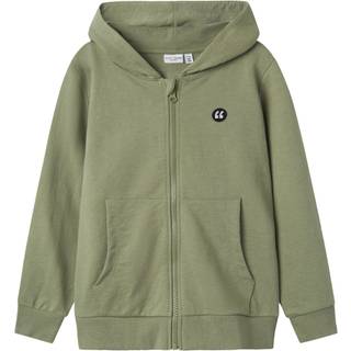 Name It Oil Green Sweatcardigan - Str. 6y 116cm