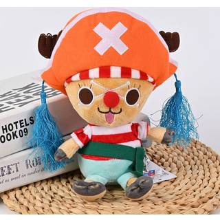 One Piece Plush Figure Chopper x Buggy 25 cm
