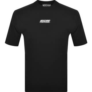 Moschino Logo T Shirt Black