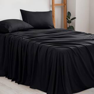 Utopia Bedding King Sheet Set - Børstet mikrofiber - bløde sengelinneder til king size seng - luksus sengetøj ark med monteret ark fladt ark og 2