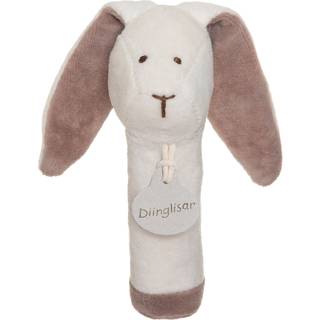 Teddykompaniet Diinglisar  Kanin Rangle, White