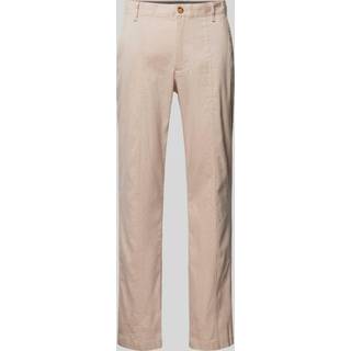 MK Linen Blend Trousers - Natural - Michael Kors - 32x32