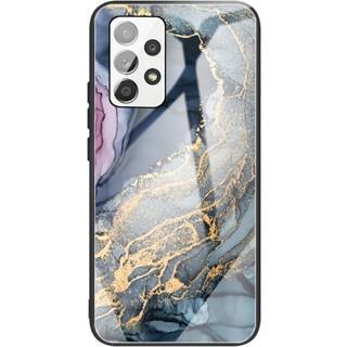 SKALO Samsung A53 5G Marmor hærdet glas TPU Cover - #2
