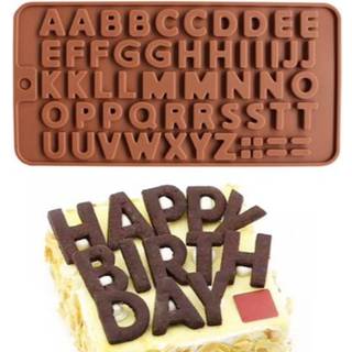 Chokoladeform, Bogstaver, Alfabet - Isform, Pralineform