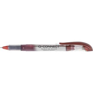 12 x Q-connect Taurus rollerpen 0,5mm rød