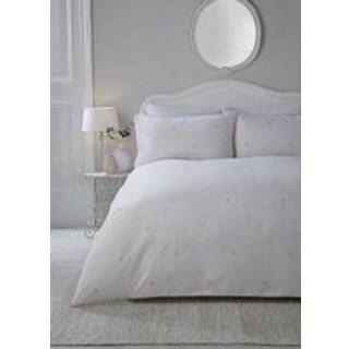 Serene Serene Blush Decorative Heart Soft Touch Duvet Cover Set