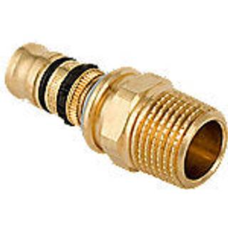 GEBERIT Mepla adapter 26 mm - 3/4'' nippel rødgods